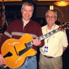 Nelson Palen at the LI Jazz Archtop Show