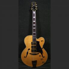 Peerless Wizard Custom 9488  Archtop Jazz Guitar w case featuring 3 HB pickups