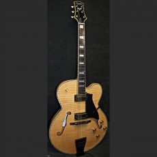 Peerless Wizard Custom Blonde Archtop Jazz Guitar #3017005 w case