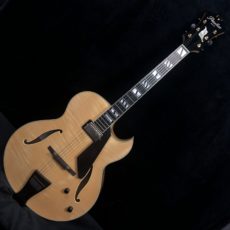 Peerless Cremona 17″Carved Electric Archtop Guitar FC w case #8344