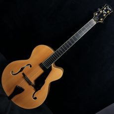 Peerless CONTESSA 16″ Carved Archtop Jazz Guitar w case #3018389