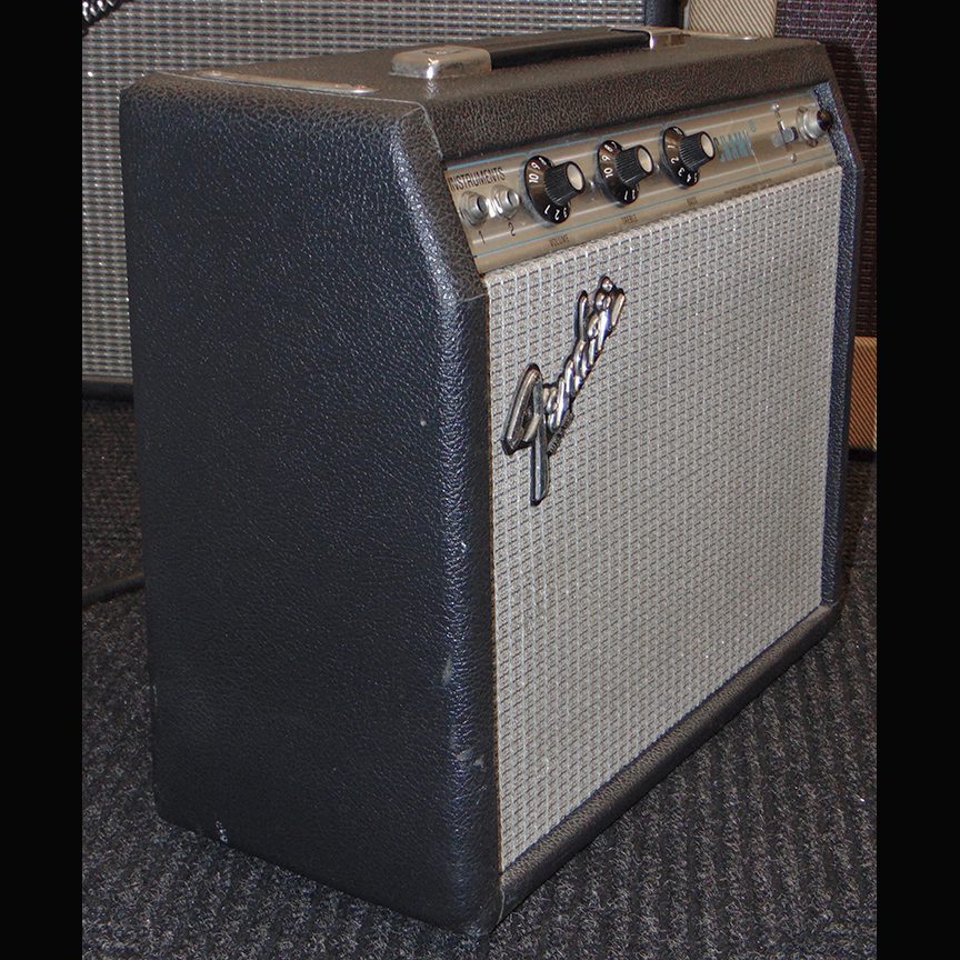 Fender Champ de 1978, ampli à lampes avec prises de son multiples