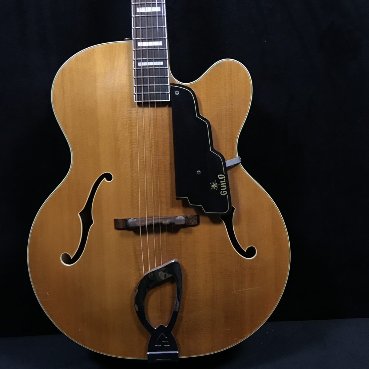 1968 Guild A 150 Blonde Archtop Guitar Carved 2 piece Spruce top 